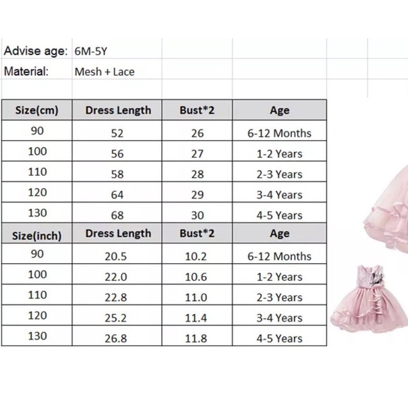 New Beautiful girls dress - Picture 8 of 8